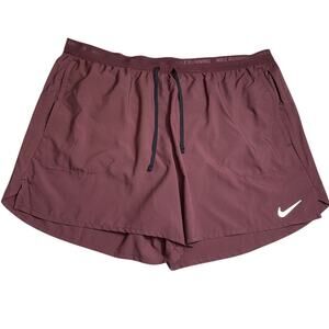 NWT Nike Men’s XXL Dri-FIT Running Top DM4755-652 Maroon